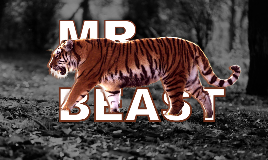 text behind images design 3